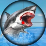 Logo of Shark Attack FPS Sniper Game android Application 